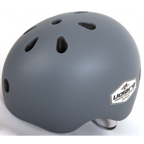Volare dětská helma na kolo XS, 45-51 cm, šedá