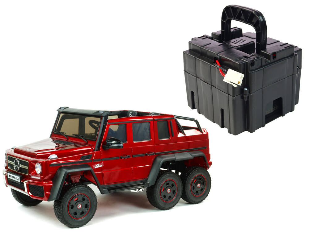 Bateriový box s madlem pro autíčko Mercedes-Benz AMG G63 (6kolový), 2x 12V/7Ah, ABL1801