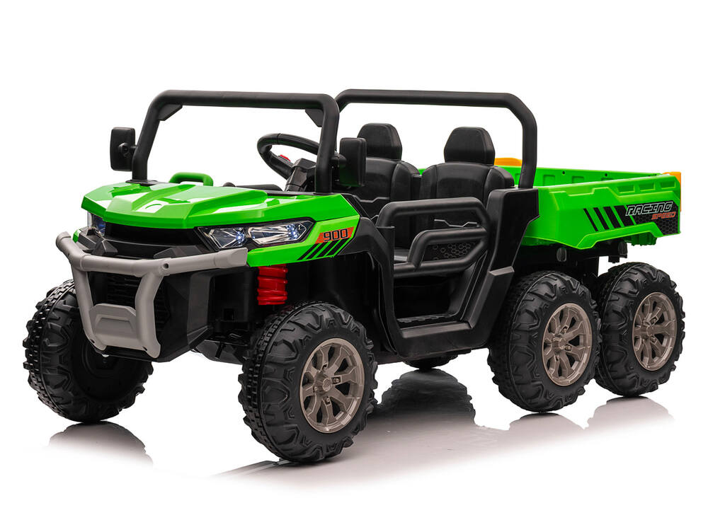 Dvoumístné autíčko andos Texas Farmer 4x 24V/120W s elektrickou korbou, zelené
