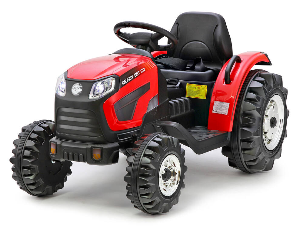 Elektrický traktor pro děti andos Kentucky, červený