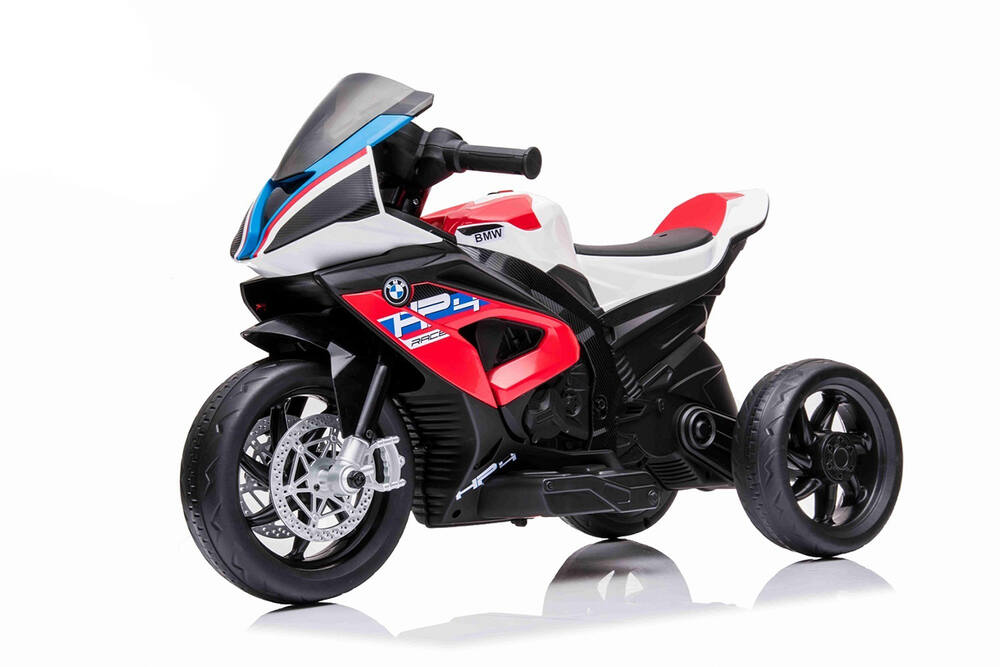 Dětská elektrická motorka BMW HP4 Race pro nejmenší, červená