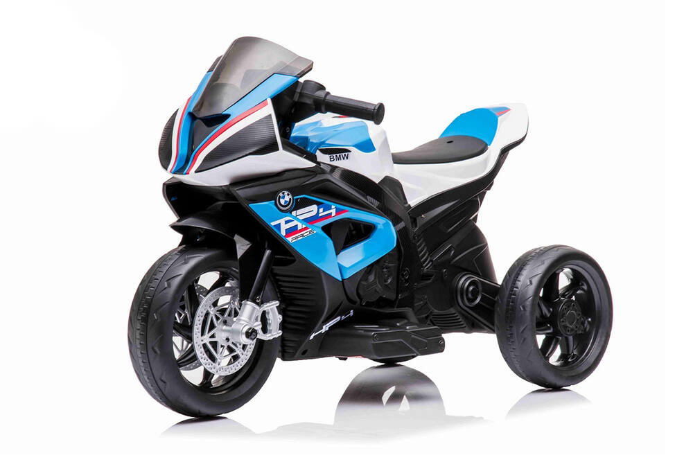 Dětská elektrická motorka BMW HP4 Race pro nejmenší, modrá