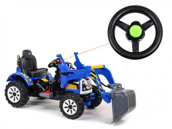 Dětský traktor Kingdom s výkopovou lžící - náhradní volant