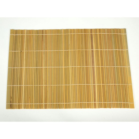 Prostírání obdélníkové 30 x 40 cm z bambusu, přírodní 