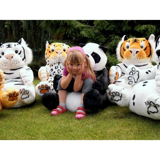 Dětské plyšové křesílko Tygr