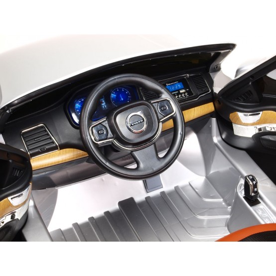 Volvo XC90 s 2.4G dálkovým ovládáním, FM rádio, MP3,USB,SD, otvíratelné dveře, STŘÍBRNÉ, rozbaleno