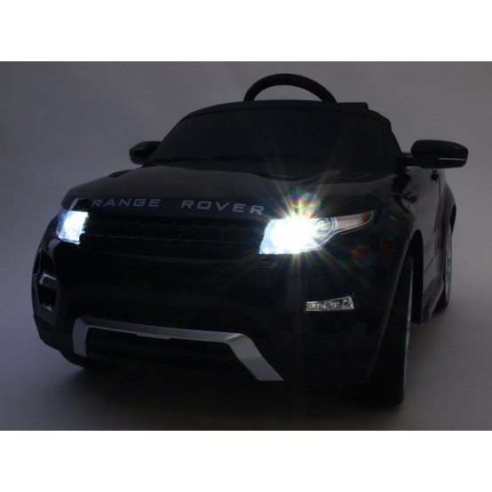 Range Rover Evoque s dálkovým ovládáním a svítícími světly, BÍLÝ