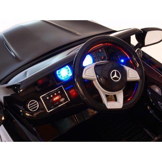 Mercedes-Benz S63 AMG s 2.4G dálkovým ovládáním, 12V, RŮŽOVÉ LAKOVÁNÍ