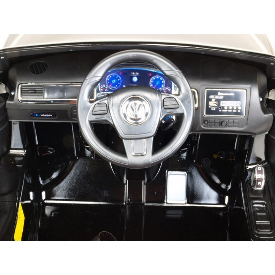 Volkswagen Touareg s 2.4G dálkovým ovládáním, odpružení, bluetooth, MP3, USB, SD, ČERNÁ METALÍZA