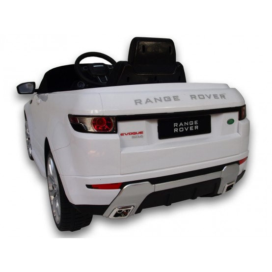 Range Rover Evoque s dálkovým ovládáním a svítícími světly, BÍLÝ