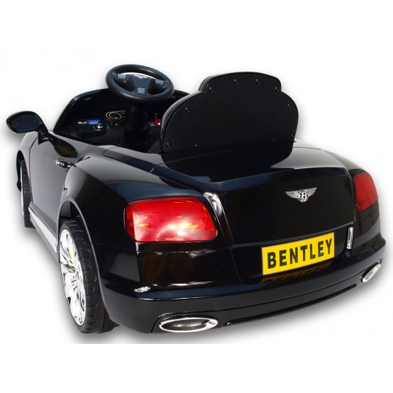 Exkluzivní elektrické auto Bentley s dálkovým ovládáním, 12V, ČERNÉ