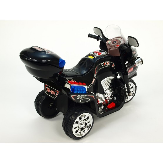 Dětská elektrická motorka FX, se světelnými LED efekty, rozbaleno