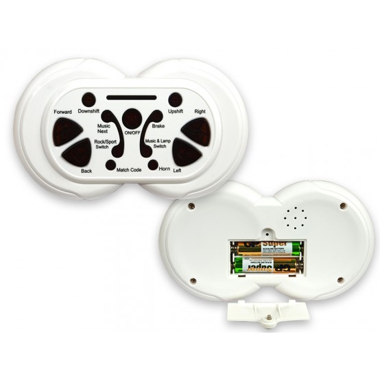 NEON s 2.4G dálkovým ovládáním a senzačním LED osvětlením, EVA kola, MP3, TF, USB, 12V, BÍLÉ