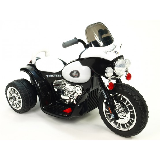 Elektrický Harleyek Speedy, ČERNÝ, rozbaleno