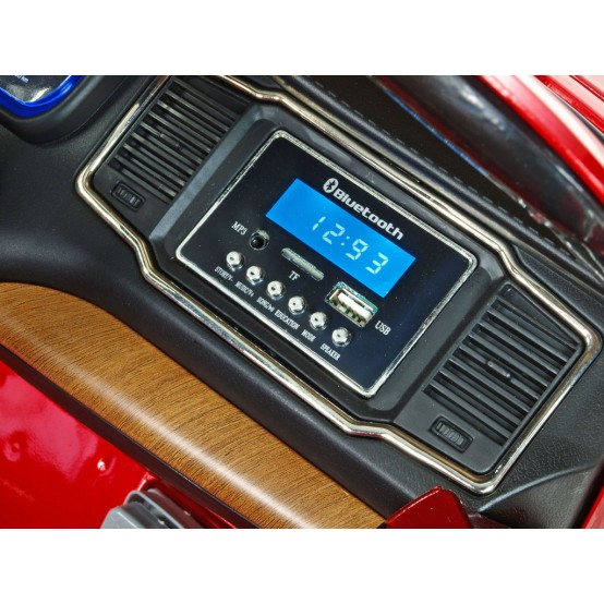 Volvo XC90 s 2.4G dálkovým ovládáním, FM rádio, MP3, USB, SD, otvíratelné dveře, VÍNOVÁ METALÍZA