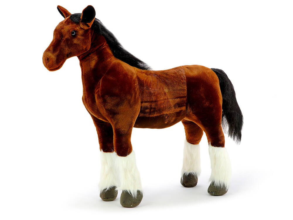 andos Plyšový kůň shirský 65 cm
