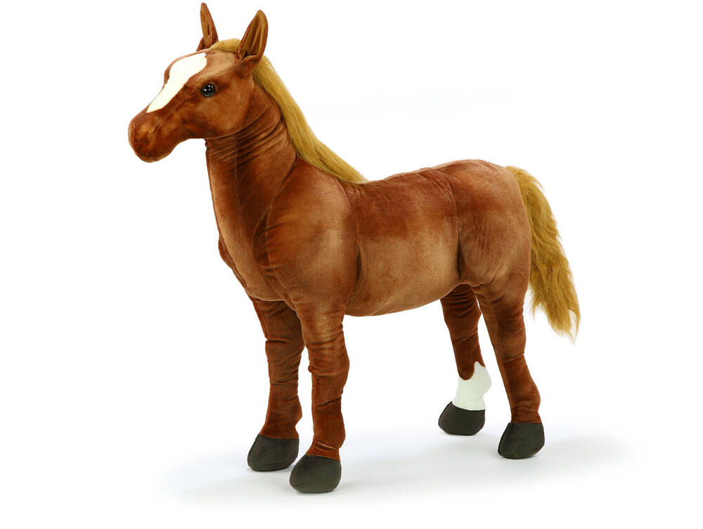 Plyšový kůň Arabský plnokrevník 65 cm