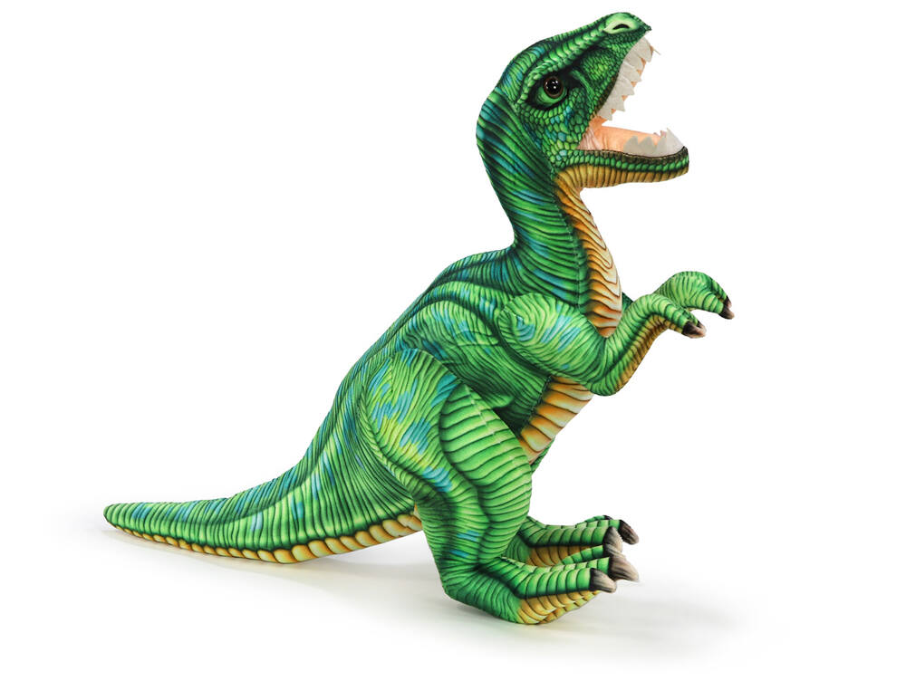 Plyšový dinosaurus Tyrannosaurus rex 68 cm, zelený