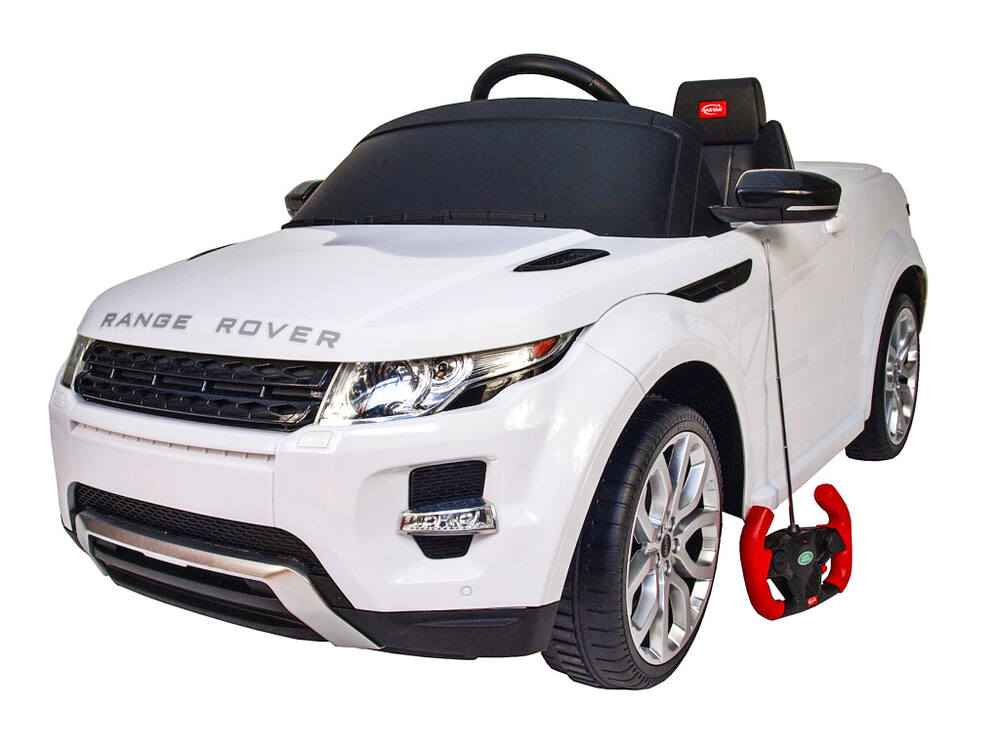 Elektrické auto pro děti Range Rover Evoque, bílé