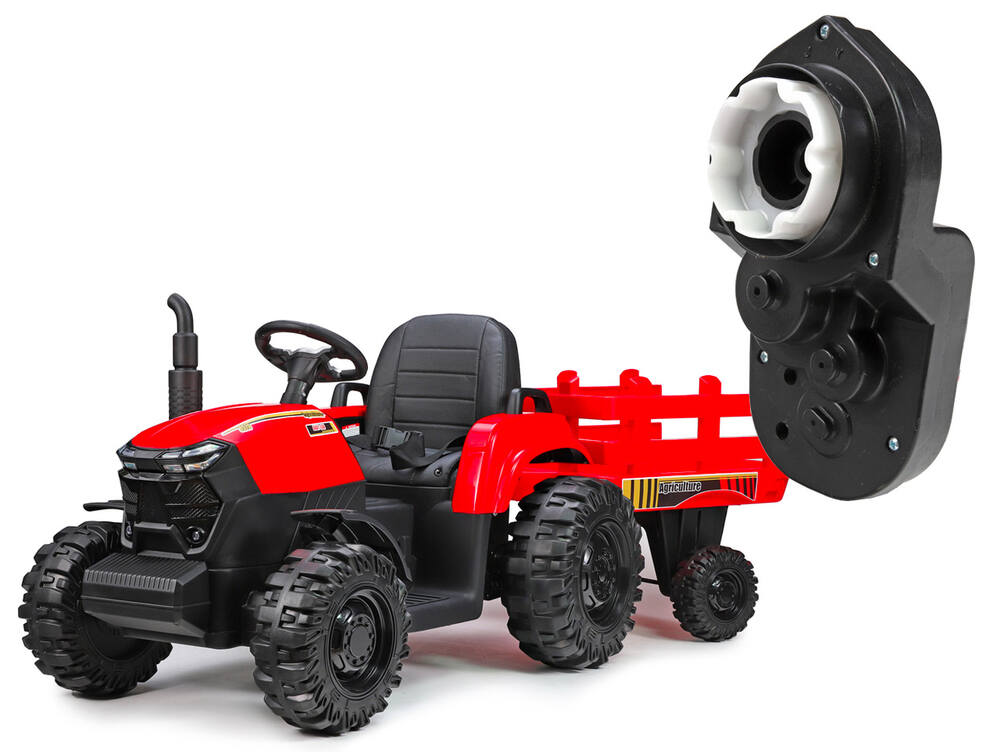 Dětský traktor Forest s vlekem 24V - náhradní motor s převodovkou pro pohon kol