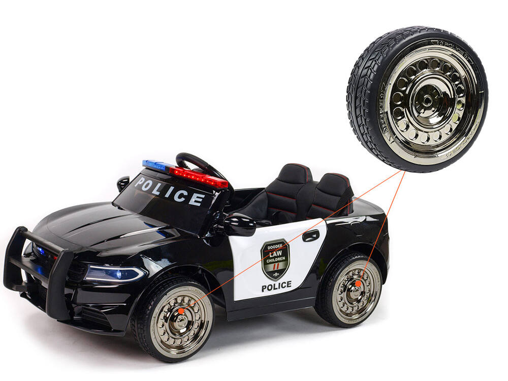 Dětské autíčko Policie USA 911 - náhradní kolo EVA univerzální