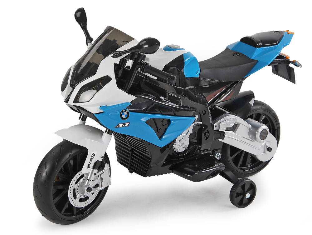 Dětská elektrická motorka Superbike BMW S1000 RR, modrá
