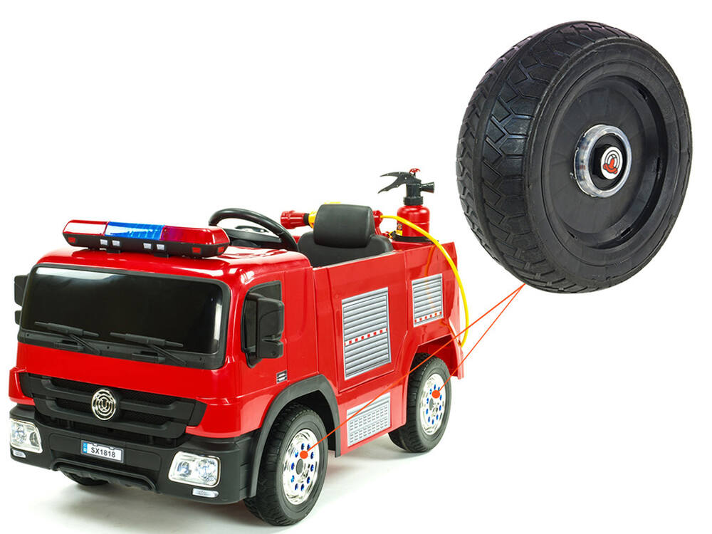 Dětské autíčko hasičské SX1818 - náhradní kolo EVA univerzální