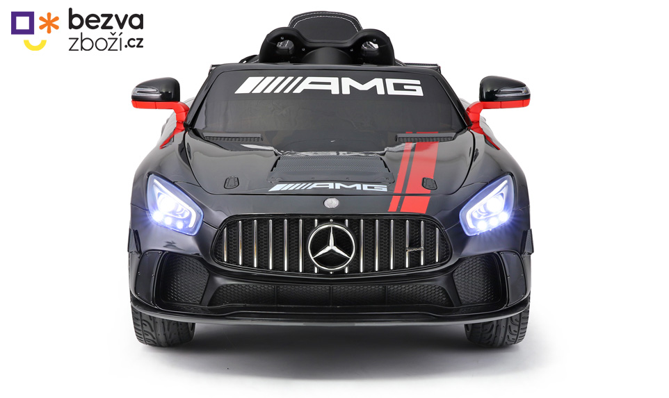 Elektrické autíčko Mercedes GT4: promakané přední světlomety