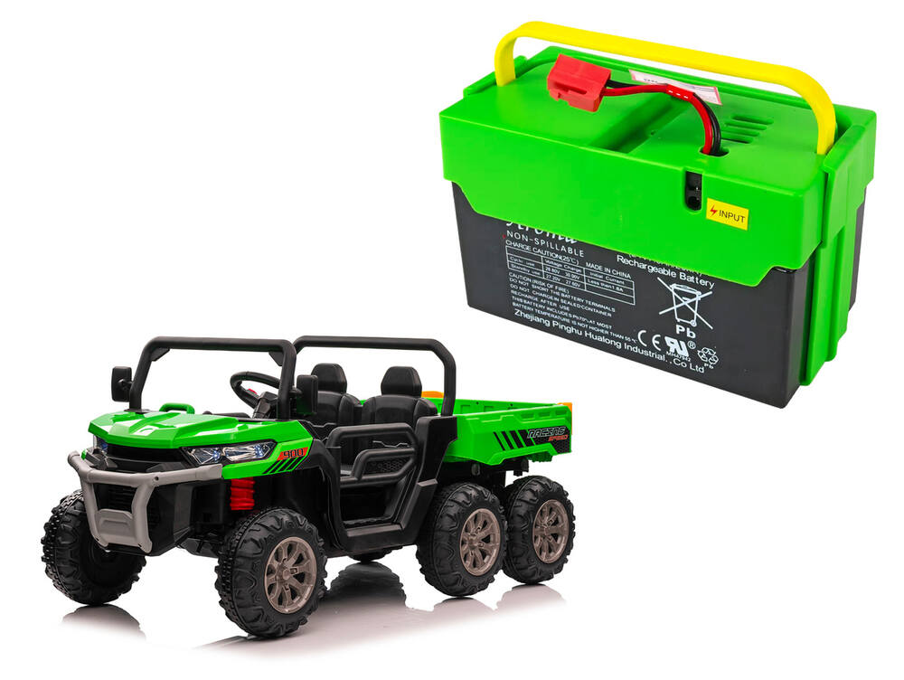 Vyjímatelný bateriový box pro elektrické autíčko andos Texas Farmer, 24V/7Ah