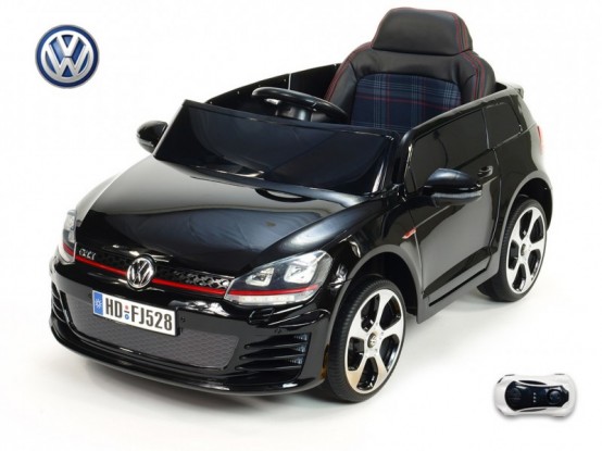Dětské autíčko Volkswagen Golf GTI New, černé lakované