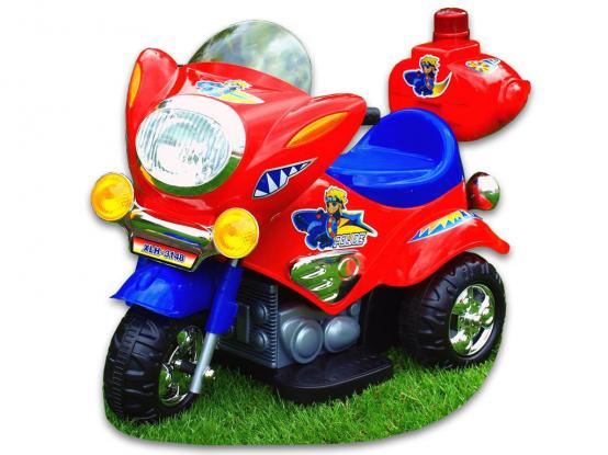 Dětská policejní motorka Kidny, červená