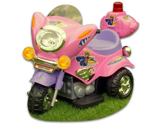 Dětská policejní motorka Kidny, RŮŽOVÁ