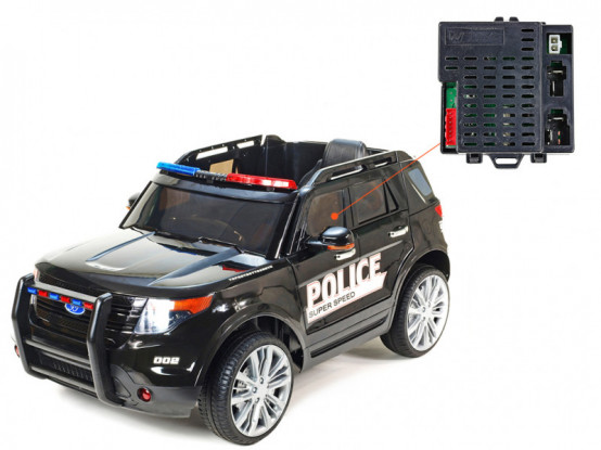 Dětské autíčko džíp USA Police - náhradní řídící jednotka RX23-7pinB