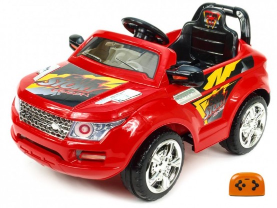 Elektrické autíčko pro děti Mini Roverek, červené