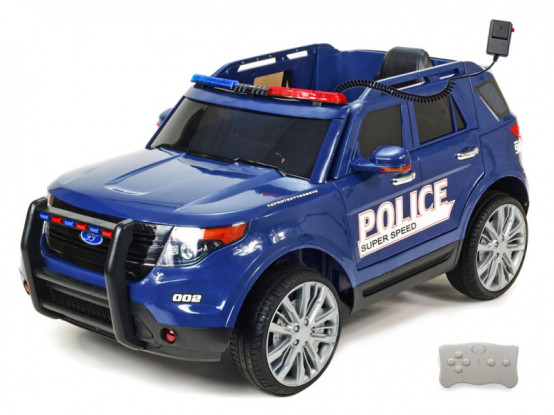 Elektrické autíčko džíp USA Police s 2.4G dálkovým ovládáním