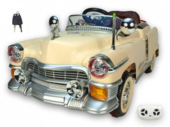 Elektrické auto pro děti Kuba Classic 2.4G béžové