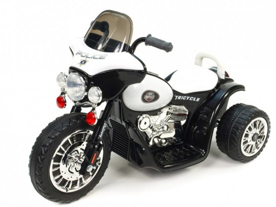 Elektrická motorka pro děti Harleyek Speedy, černá