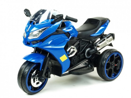 Dětská motorka na baterie Dragon s LED osvětlením, modrá