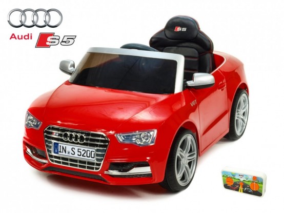 Elektrické autíčko pro děti Audi S5 s dálkovým ovládáním