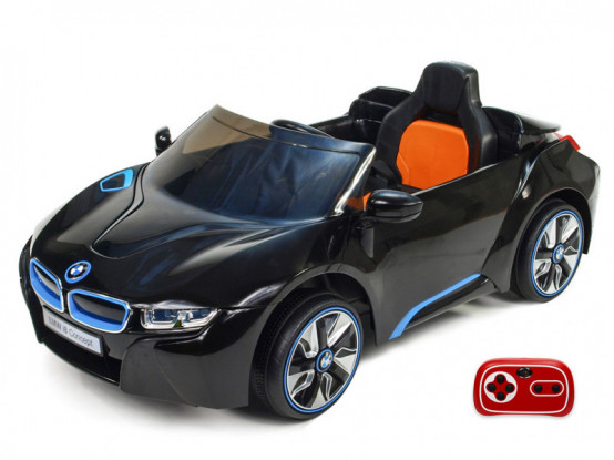 Elektrické autíčko pro děti BMW i8, černé