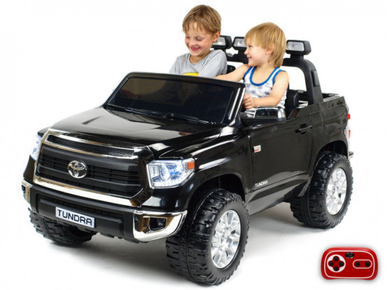 Elektrické autíčko pro dvě děti Toyota Tundra XXL 24V, černá