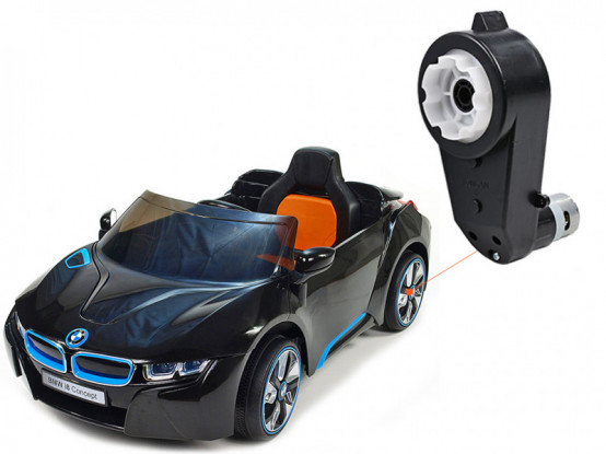 Dětské autíčko BMW i8 - náhradní elektrický motor s převodovkou pro pohon kol
