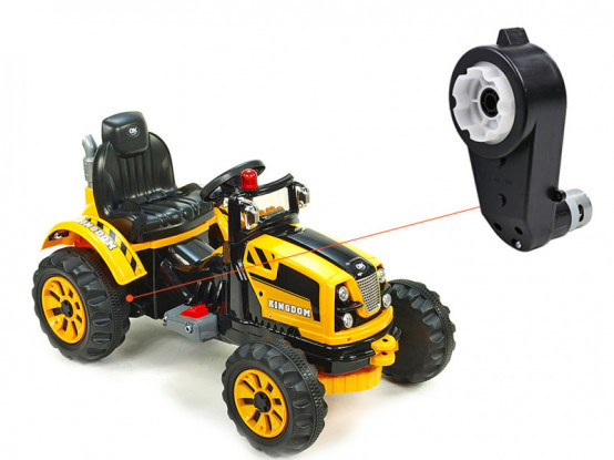 Dětský traktor Kingdom - náhradní elektrický motor s převodovkou pro pohon kol