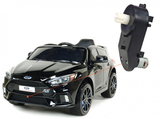 Dětské autíčko Ford Focus RS - náhradní elektrický motor s převodovkou pro řízení
