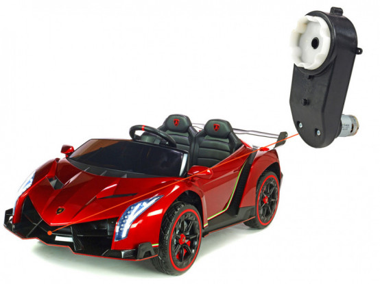 Dětské autíčko Lamborghini Veneno - náhradní elektrický motor s převodovkou pro řízení