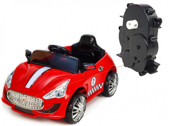 Dětské autíčko Stick GTR 88 - náhradní elektrický motor s převodovkou pro řízení