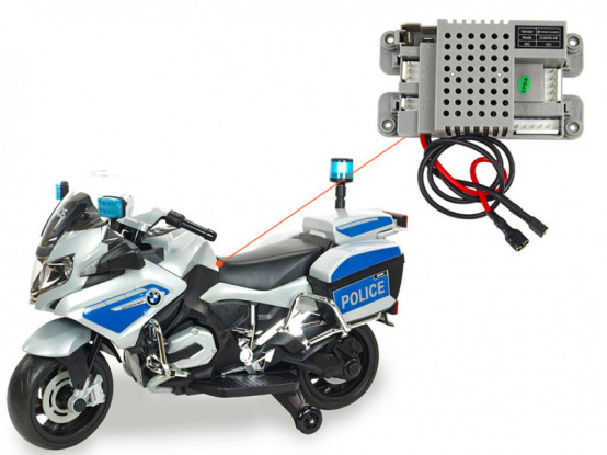 Dětská motorka policejní BMW R 1200 RT - náhradní řídící jednotka CLB083-6B