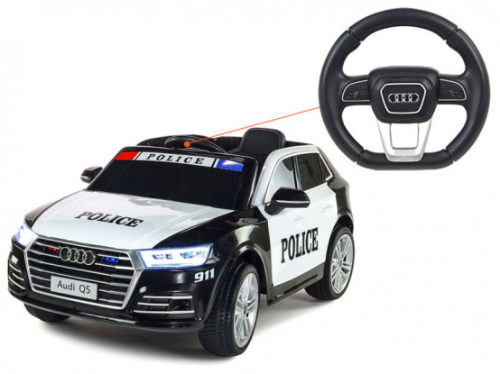 Dětské autíčko Audi Q5 Policejní - náhradní volant
