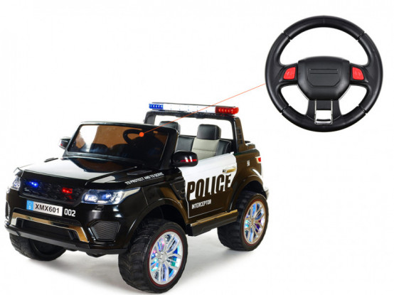 Dětské autíčko Rover Policie 4x4 - náhradní volant