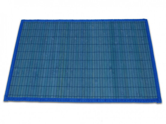 Prostírání obdélníkové 30 x 43 cm, tkané v modrém provedení